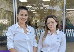 Natalia Wahl y Lara Guzmán